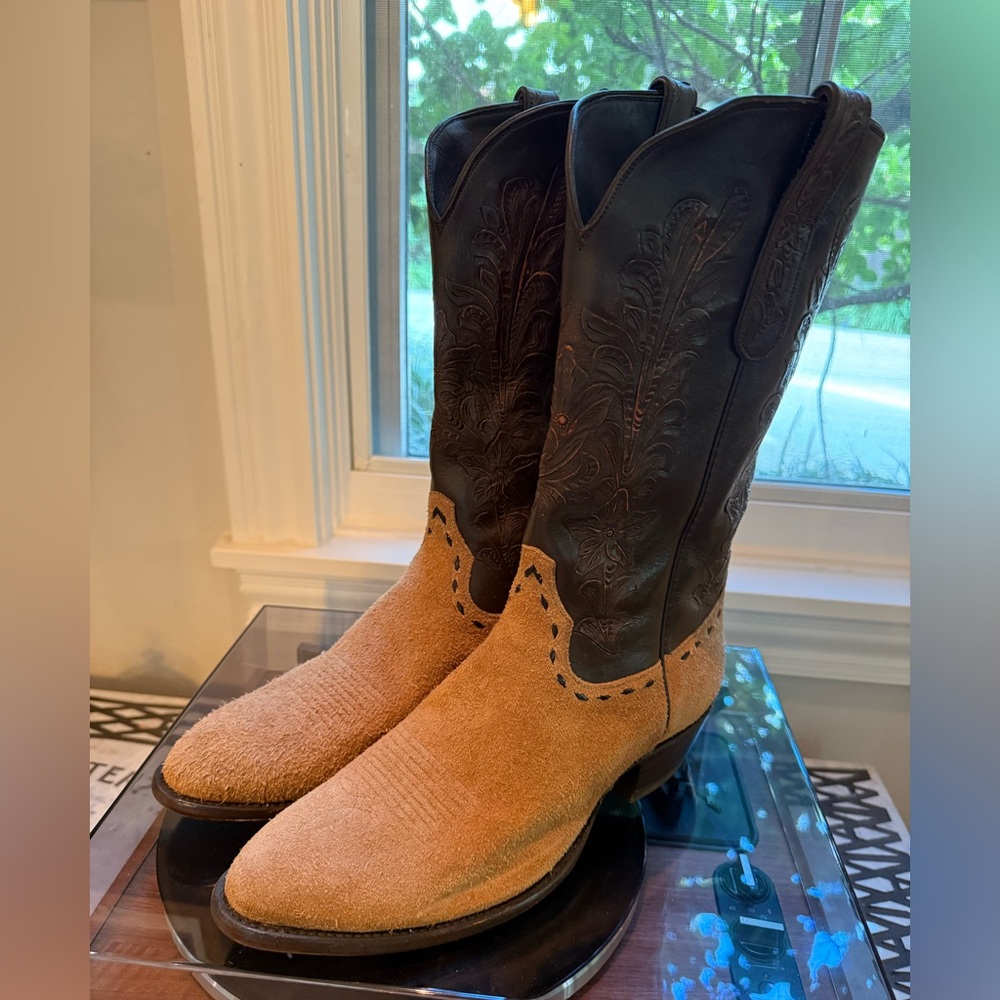 Stallion Men’s Two-Tone Western Boots